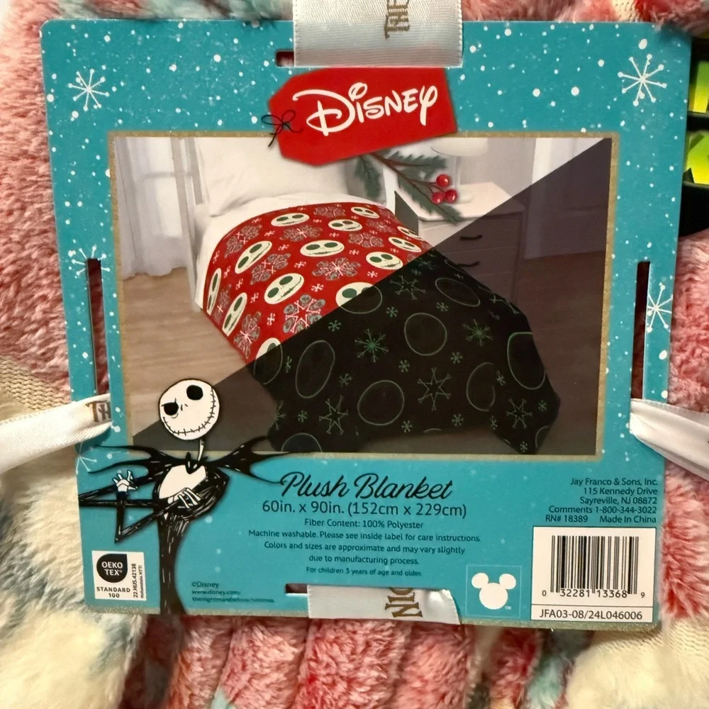 Disney Plush Blanket - Red, White, Blue